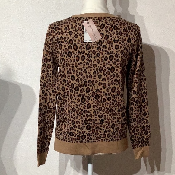Philosophy NWT - Sz S - nylon rayon blend quality sweater - harmonized c… - Picture 3 of 7